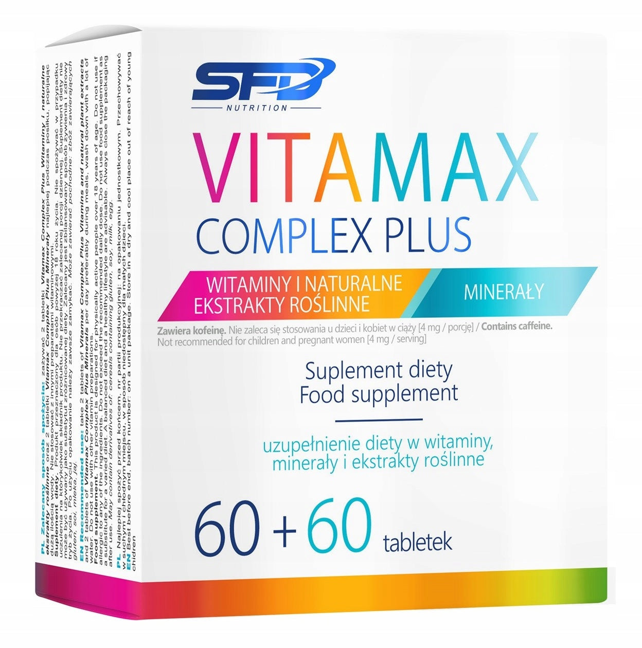 SFD VITAMAX COMPLEX PLUS VITAMINS MINERALS 120TAB IMMUNITY WELL-BEING