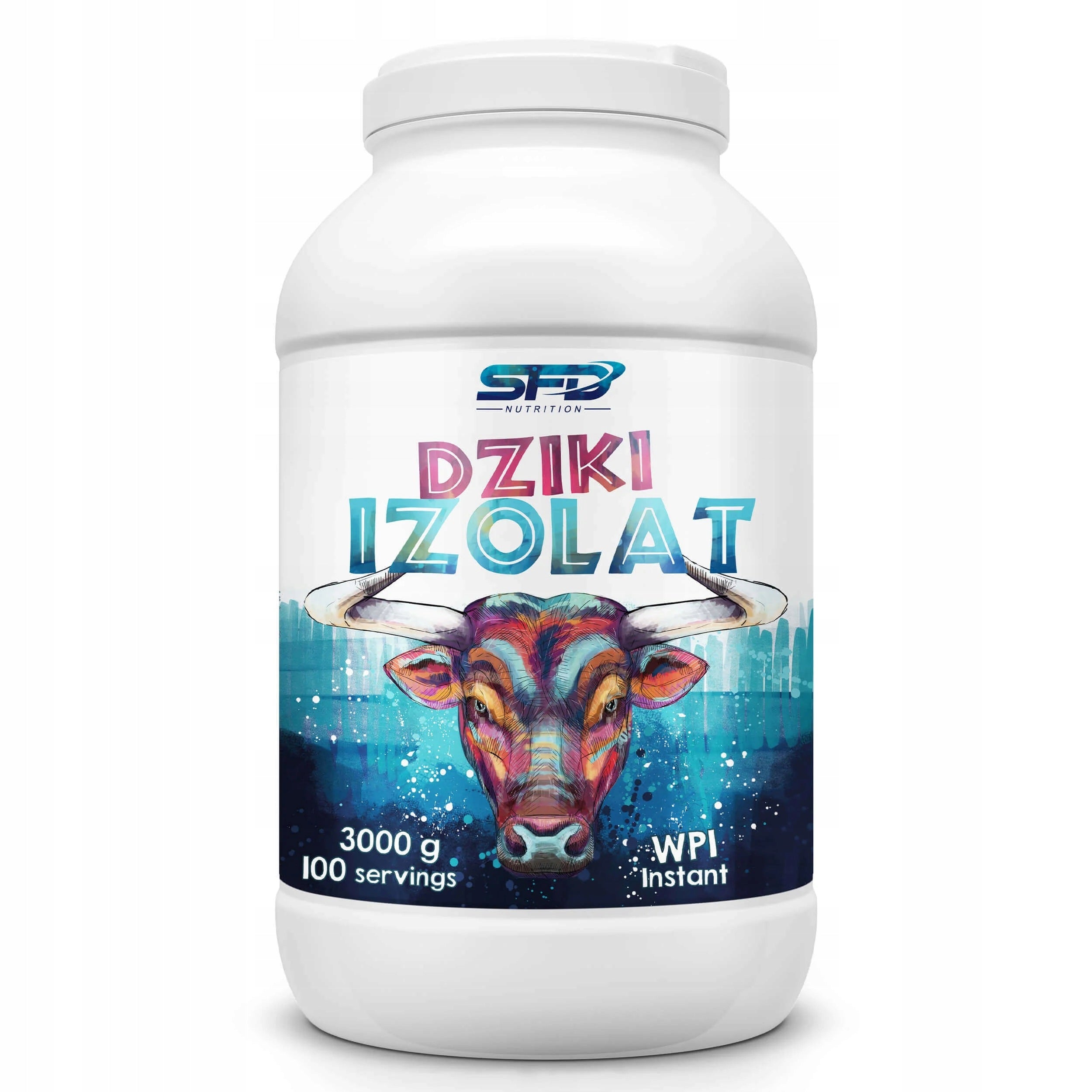 SFD WILD ISOLATE 3000 G PROTEIN ISOLATE WITHOUT SUGAR WPI INSTANT WHITE CHOCOLATE