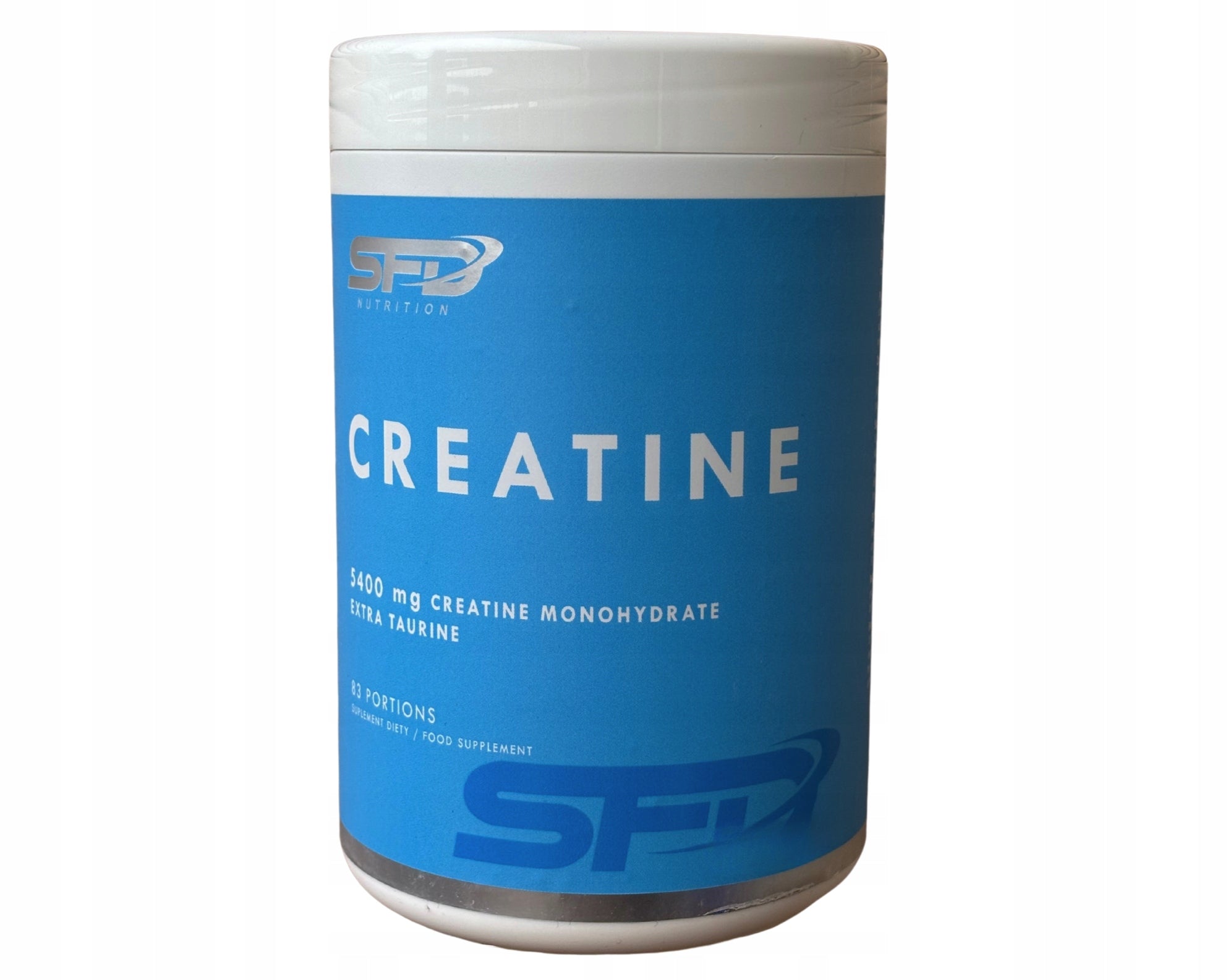 SFD creatine monohydrate 500g tasteless natural pure 83 servings set Packaging status original