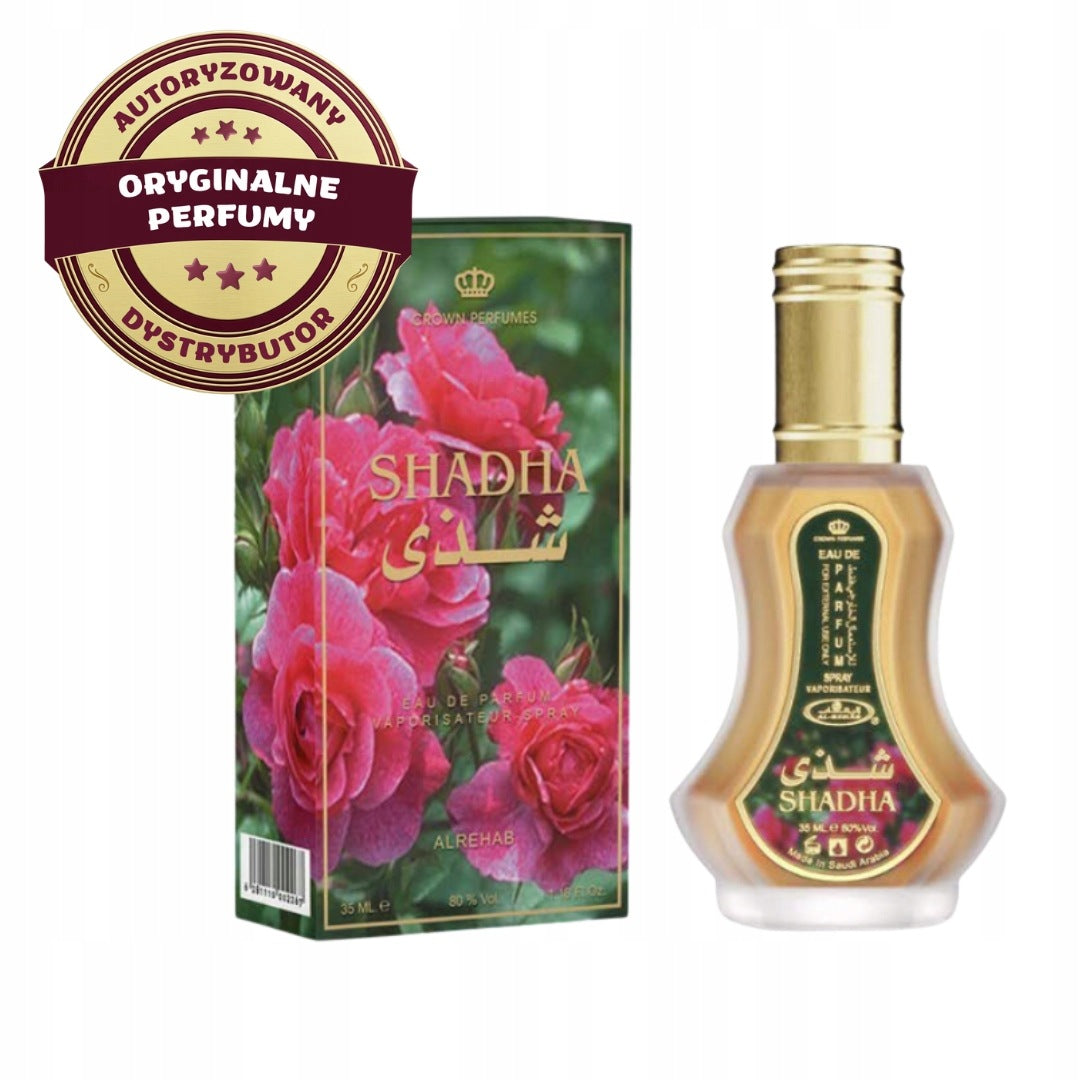 SHADHA ARABIC FLORAL PERFUME ROSE JASMINE 35 ml AL REHAB EDP