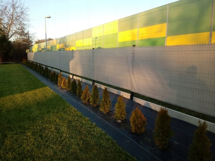 SHADING MESH 1,5x25m MASKING 90% GREY FENCE MAT +UV Kind mesh