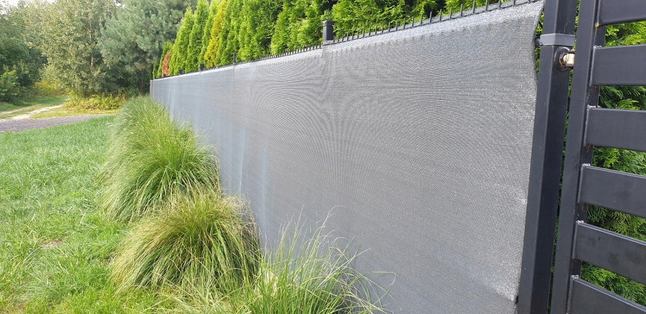 SHADING MESH 1,5x25m MASKING 90% GREY FENCE MAT +UV Manufacturer Linarem SiatkiSieci