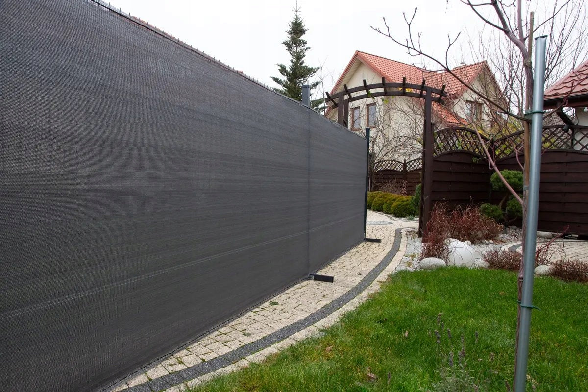 SHADING MESH 90% 1,2x10m FENCE MASKING COVER MAT UV FENCE Length 10 m