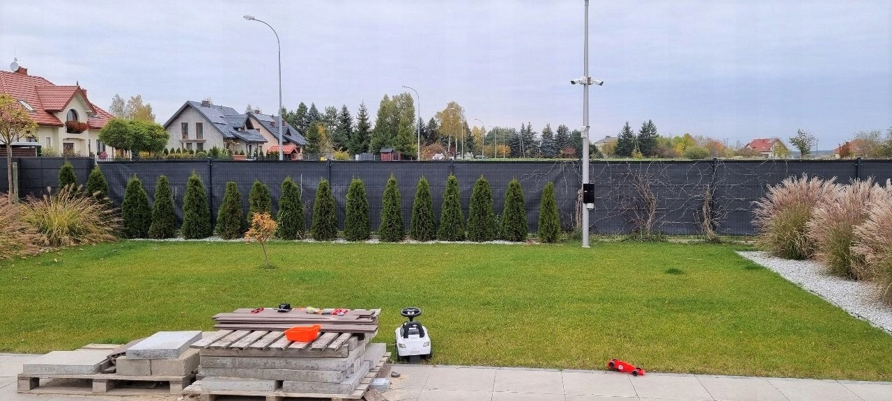 SHADING MESH 95% COVER 1x50m FENCE MASKING ANTHRACITE Manufacturer code Siatka cieniująca 100cm x 50m 180g