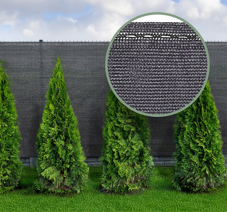 SHADING MESH 95% UV MASKING COVER 1,5x50m 180g/m FOR FENCE Kind mesh