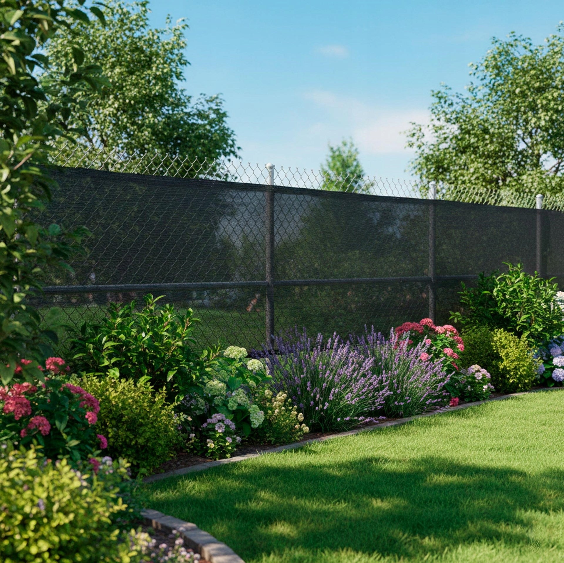 SHADING MESH MASKING 90% ON THE FENCE SHIELDING FENCE 1,5x25m + UV Packaging status original