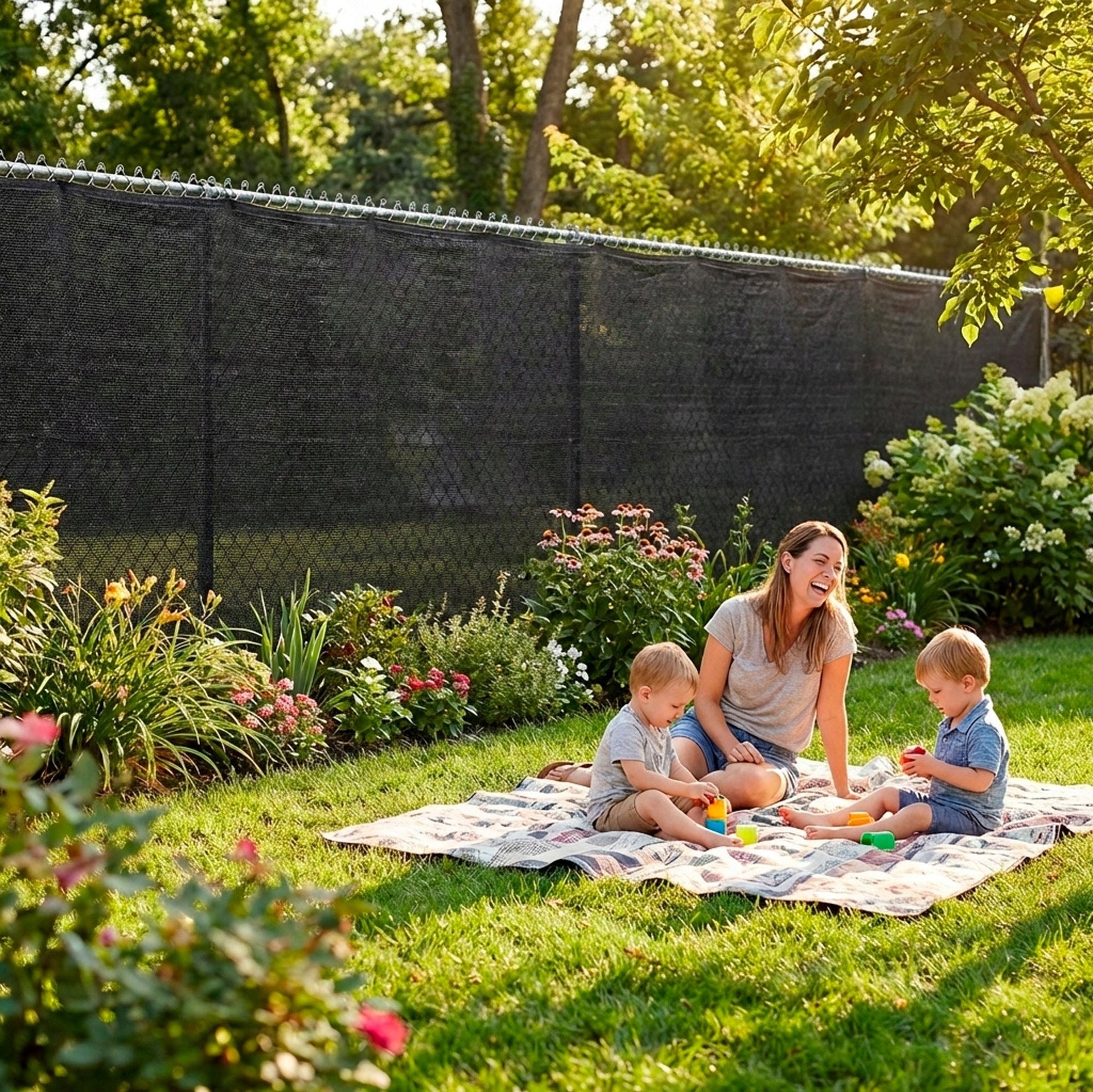 SHADING MESH MASKING COVER 1,5x10m FENCE COVER 90% + UV Packaging status original