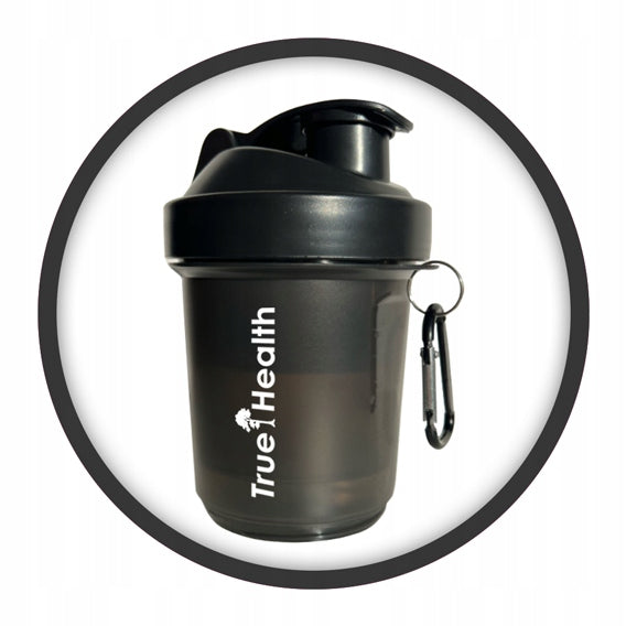 SHAKER 400 ml SPORTS SHAKER FOR CONDITIONERS PROTEIN SEALED WATER BOTTLE TRUE HEALTH Kind shaker