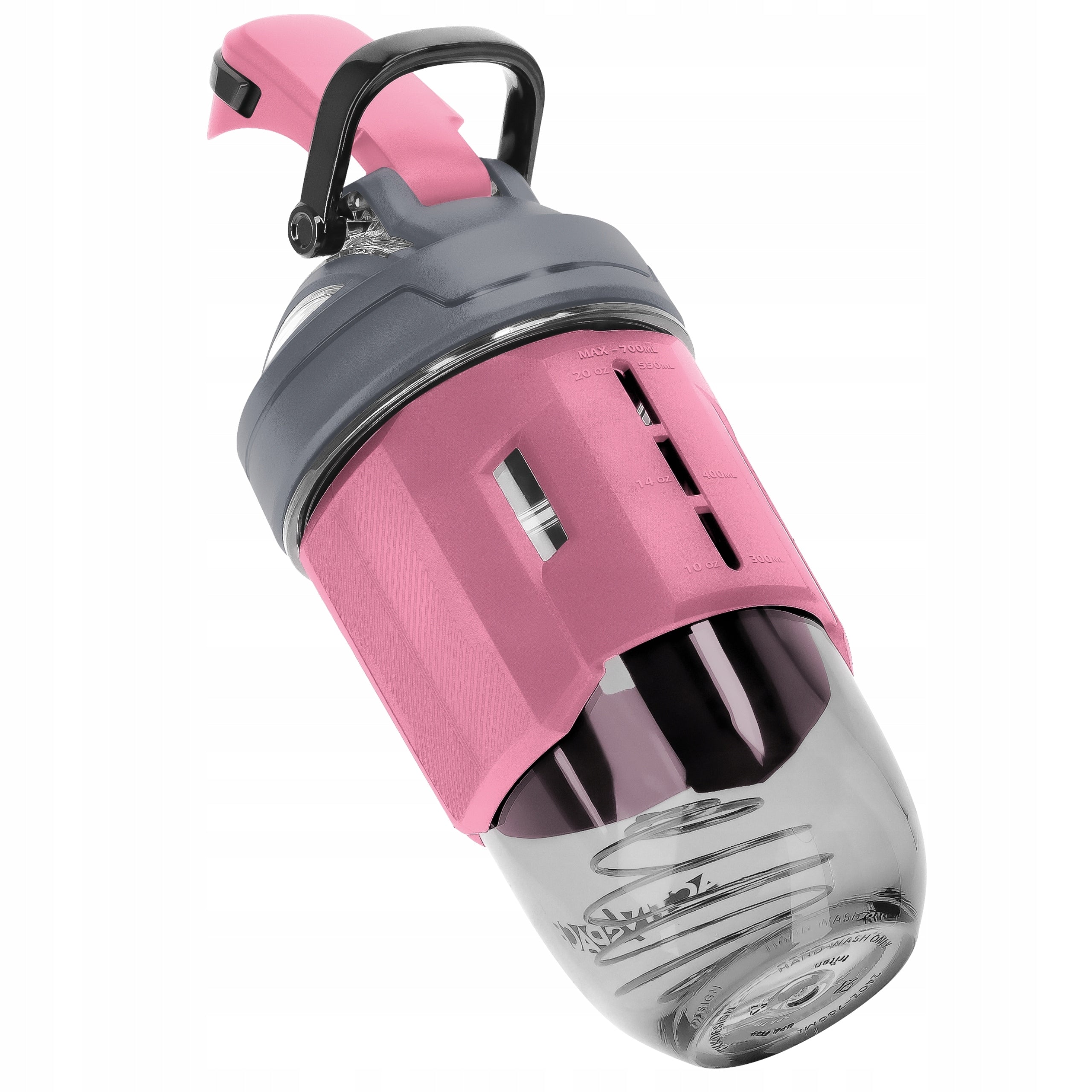 SHAKER 700ML FOR NUTRIENTS SHAKER SPORTS WATER BOTTLE SEALED TRITAN BPA GYM Model Duży szejker sportowy 700ml do odżywek bez BPA