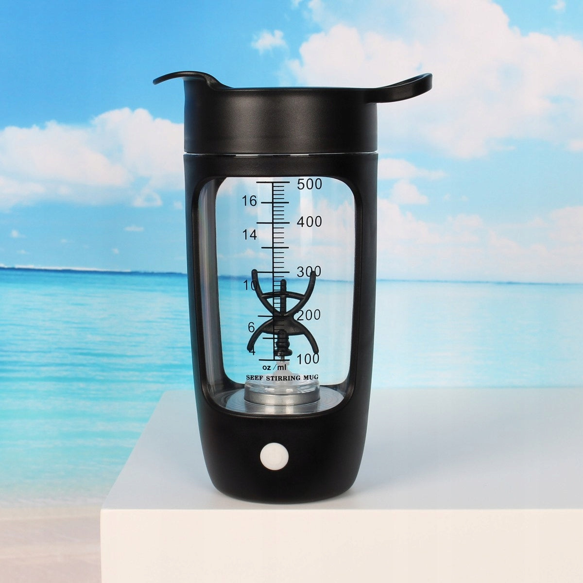 SHAKER MIXER FOR COCKTAILS PROTEIN SUPPLEMENTS CUP 600ML ELECTRIC KITCHEN Volume 600 ml