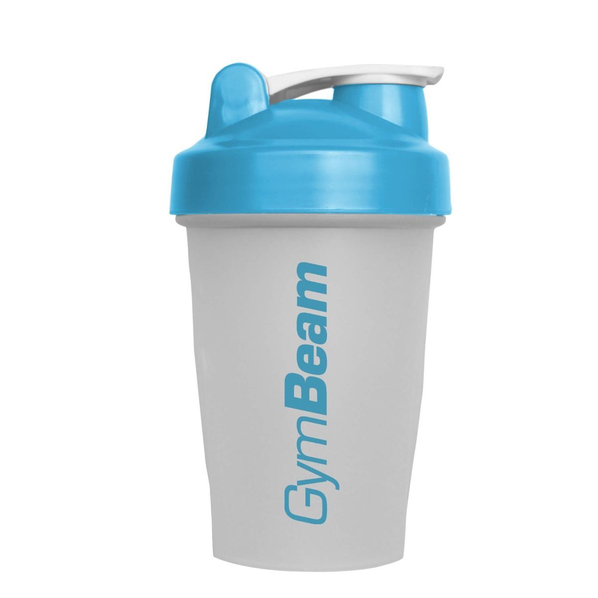 SHAKER WATER BOTTLE FOR GYM CONDITIONERS - GymBeam 400ml blue Brand GymBeam