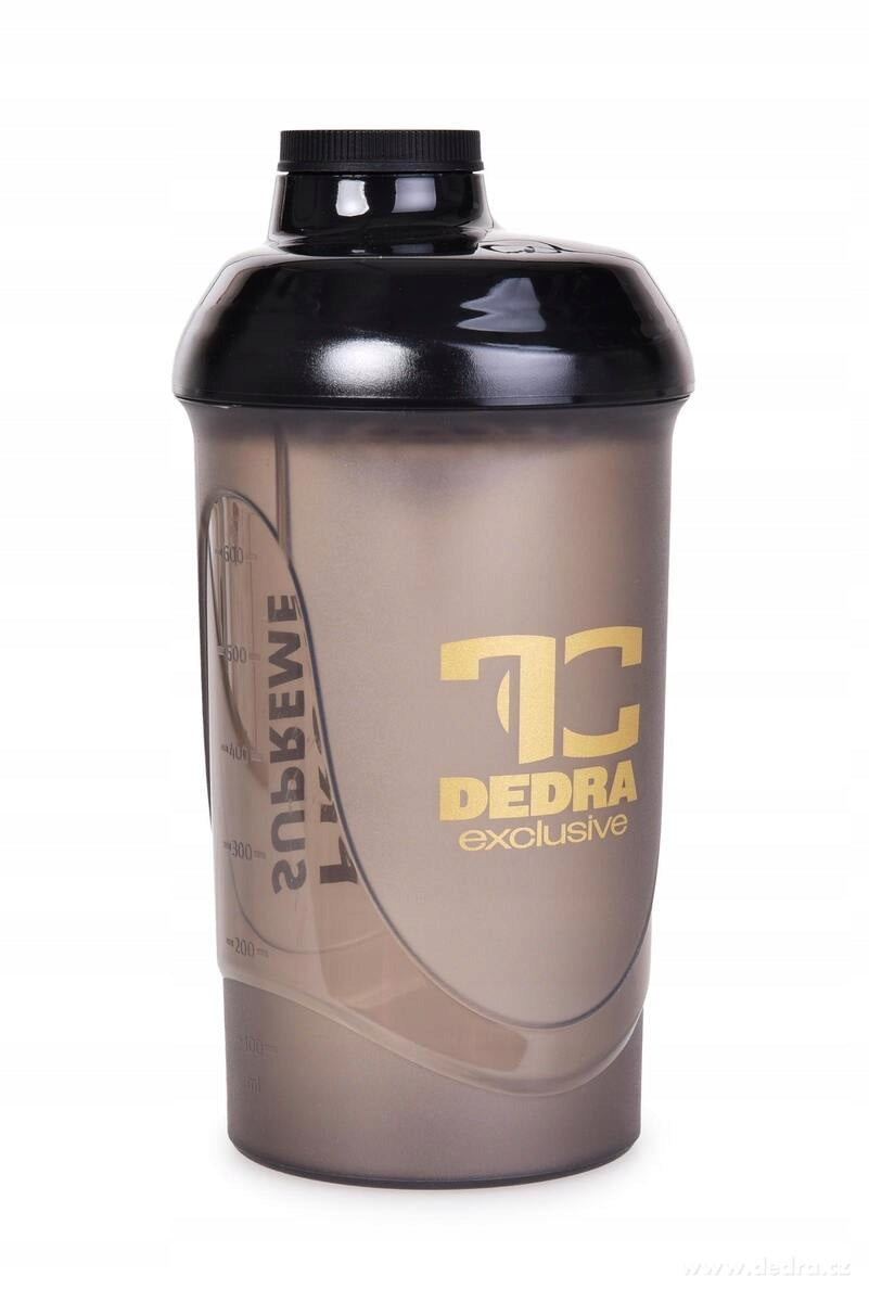 SHAKER | šroubovací víko i náustek na pití + míchací sítko | 600 ml