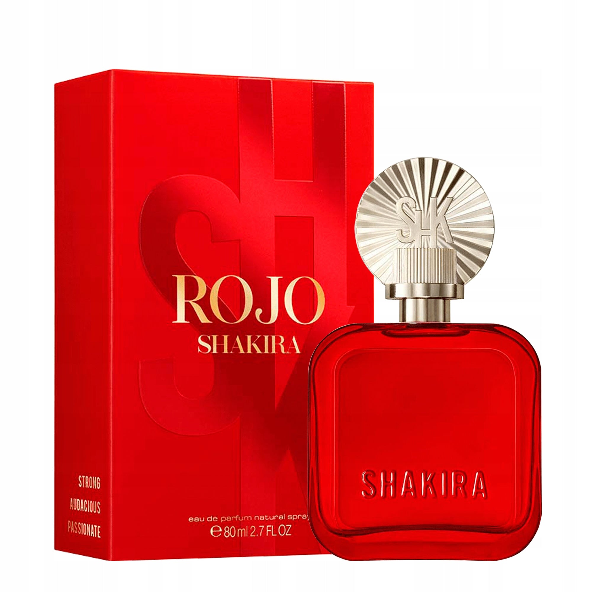 SHAKIRA ROJO EAU DE PARFUM 80ML