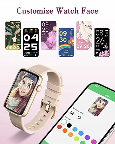SHANG WING Smart Smartwatch for Women Gold EAN (GTIN) 5060992640146