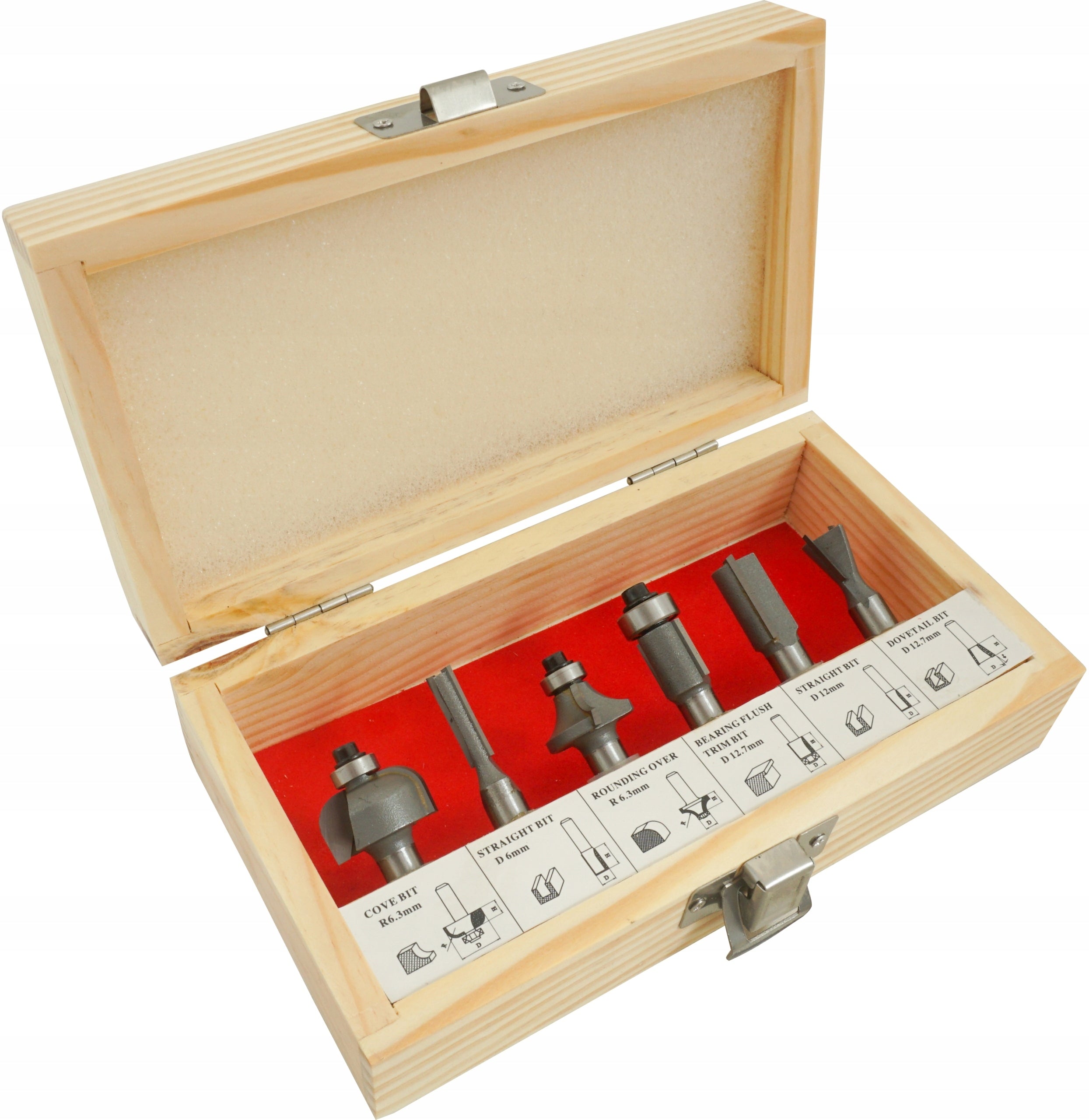 SHAPED CUTTERS FOR WOOD 6 el MILLING MACHINE CUTTER Brand Verke