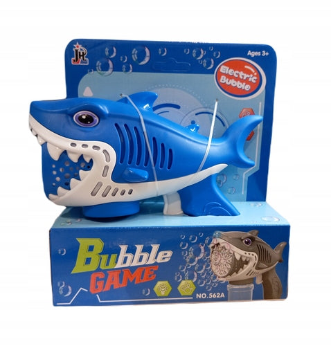 SHARK GUN FOR RELEASING SOAP BUBBLES