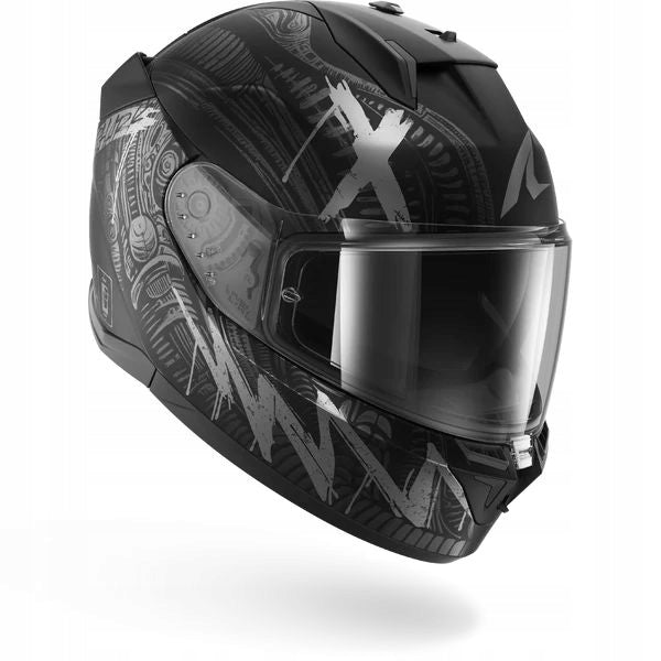 SHARK INTEGRAL HELMET D-SKWAL 3 SHIEVER BLACK GREY MAT S + FREEBIES Manufacturer Shark