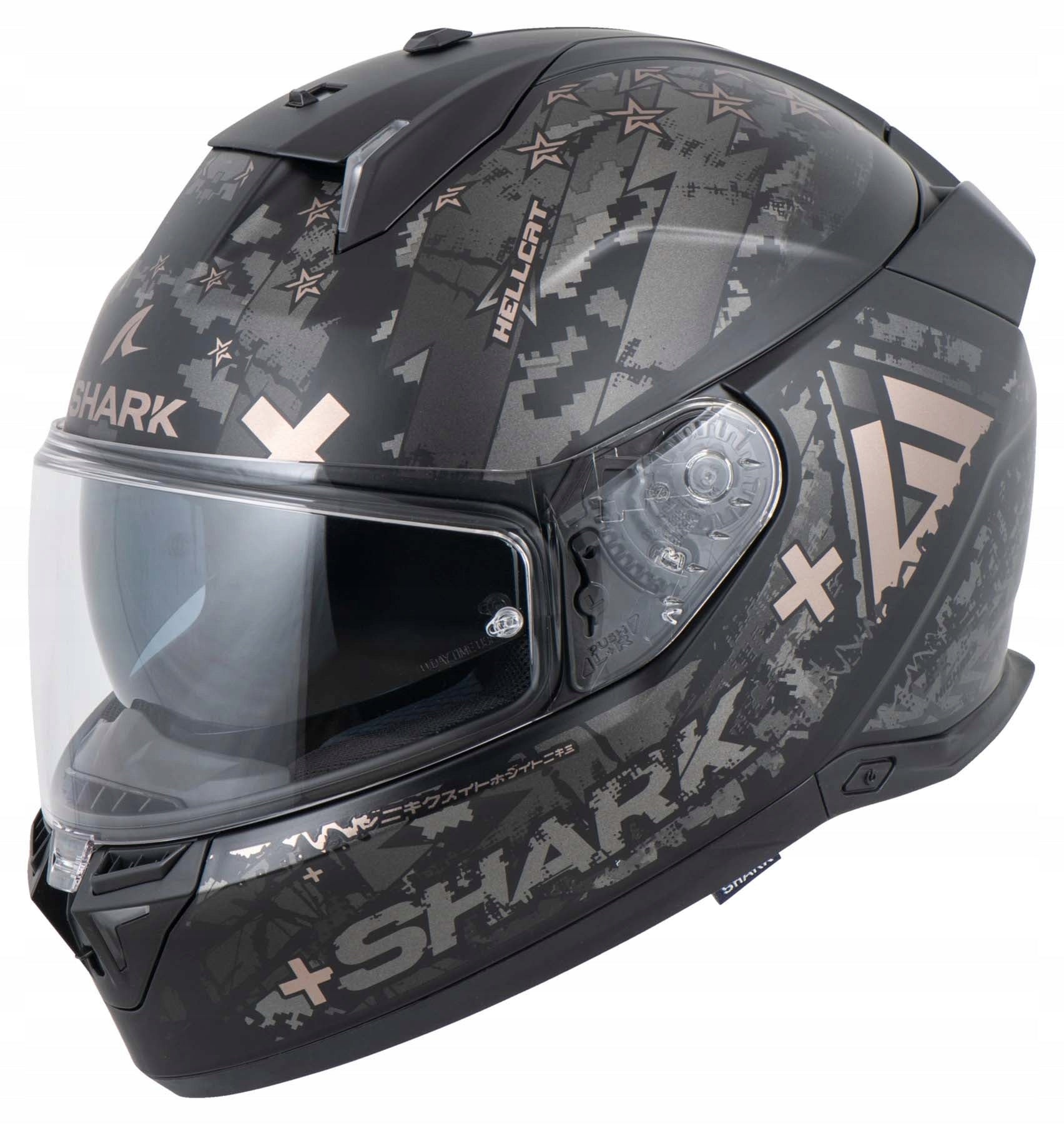 SHARK SKWAL I3 Hellcat Integral Tourist Motorcycle Helmet Naked