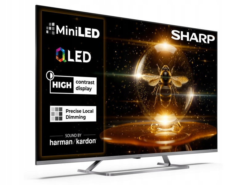 SHARP 50JP7765E 50" QLED 4K Google TV Dolby Atmos