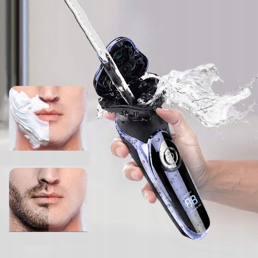 SHAVER MEN'S BEARD SHAVING MACHINE HEAD ELECTRIC TRIMMER 5 IN 1 Packaging status original