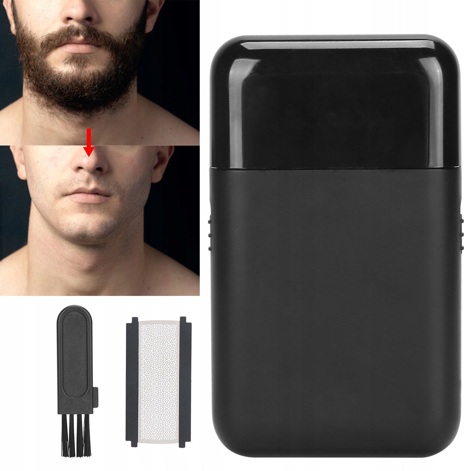 SHAVER MEN'S ELECTRIC BEARD HAIR CLIPPER FOIL Packaging status original