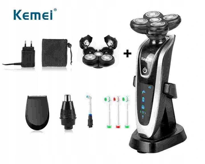 SHAVER MEN'S ELECTRIC RAZOR FOR SHAVING BEARD HAIR TRIMMER