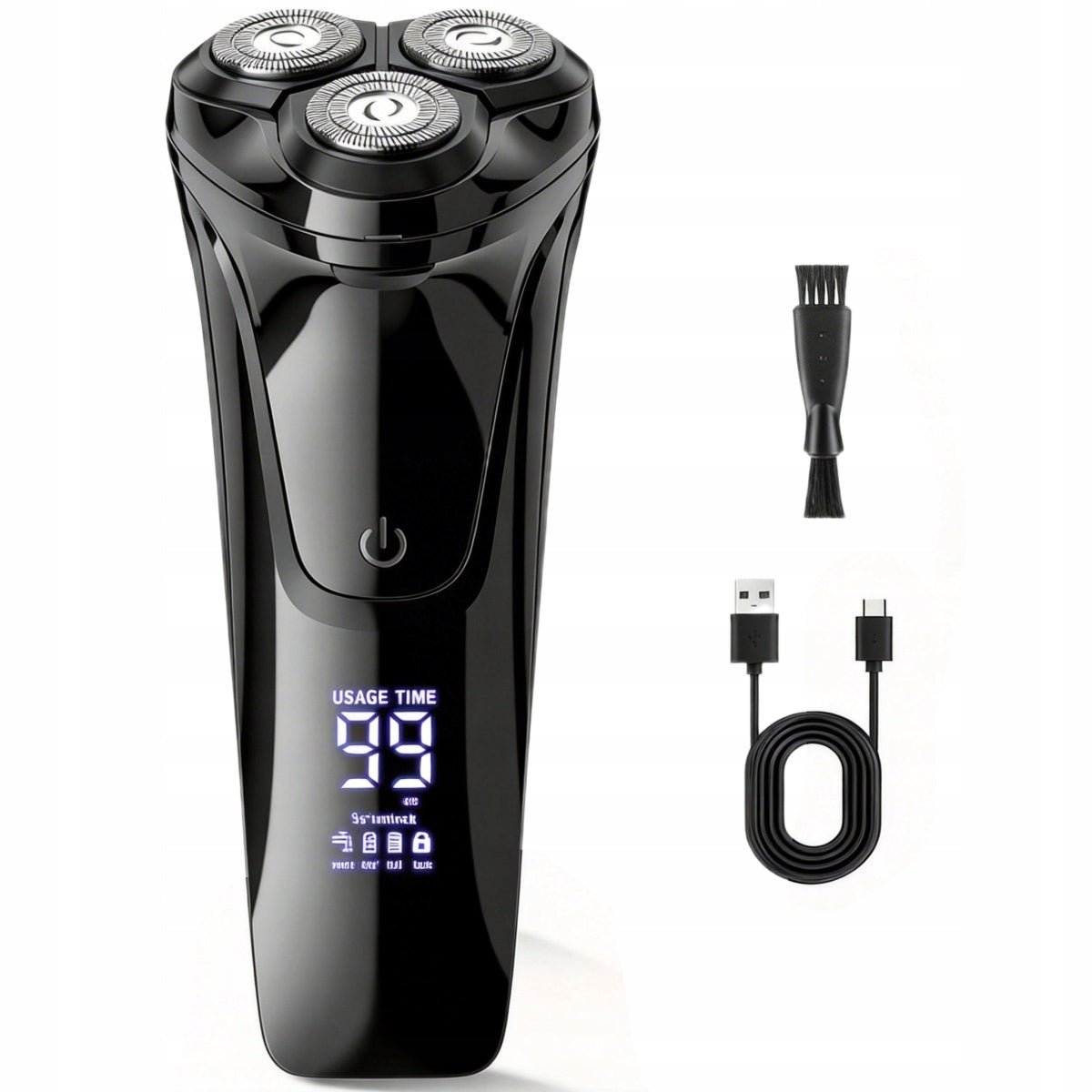SHAVER MEN'S TRIMMER BEARD CLIPPER WET&DRY USB Brand no brand