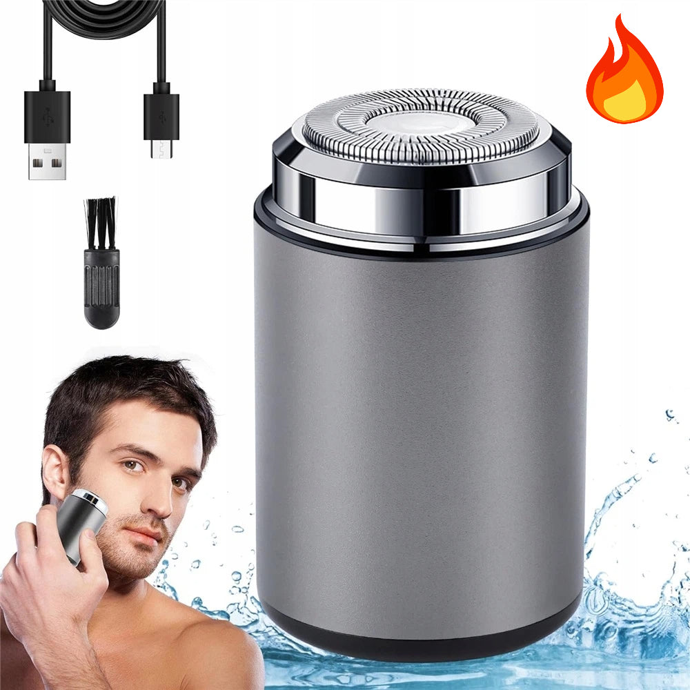 SHAVER MINI PORTABLE ELECTRIC PRECISION SHAVE WITHOUT BEARD MARKS