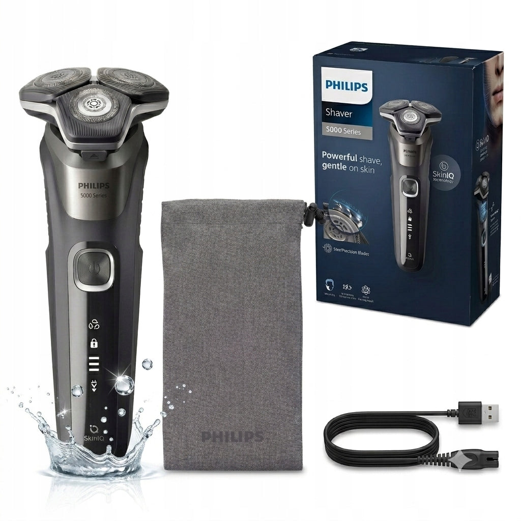 SHAVER PHILIPS SERIES 5000 TRIMMER BEARD CLIPPER WIRELESS CASE