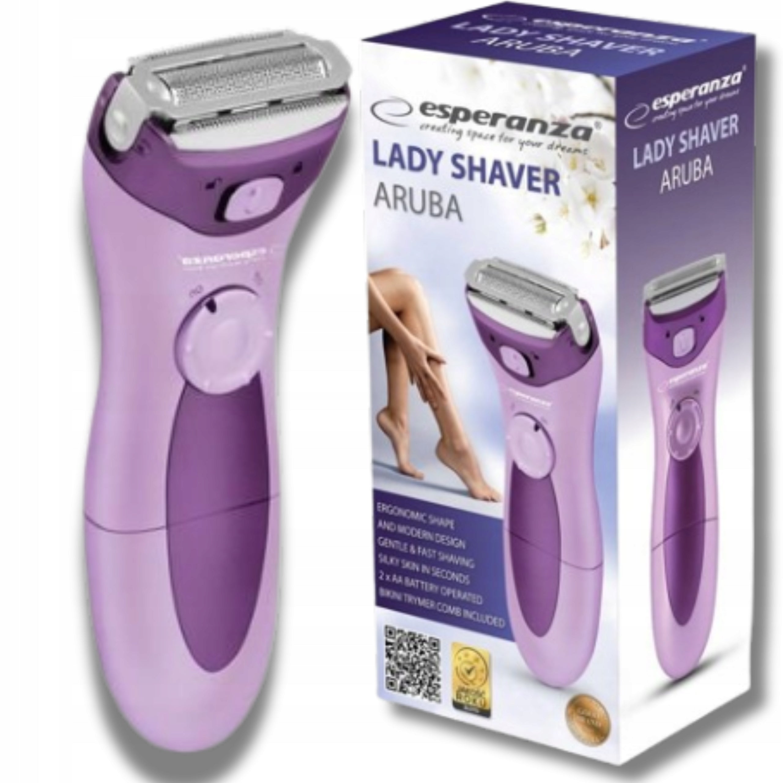 SHAVER WOMEN'S EPILATOR LEG BODY TRIMMER CORDLESS RAZOR SMALL