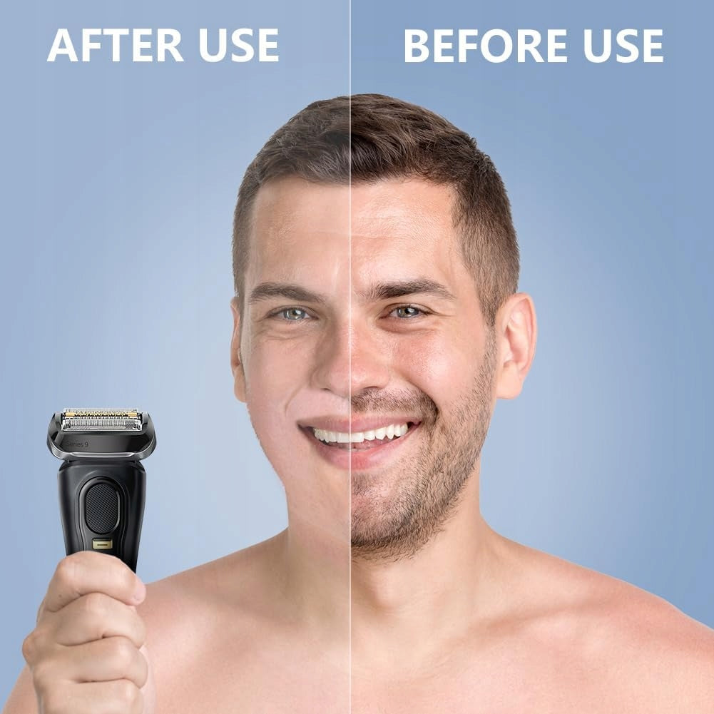 SHAVING HEAD SERIES 9 92B INTERCHANGEABLE STEEL BLADES Dominant color clear