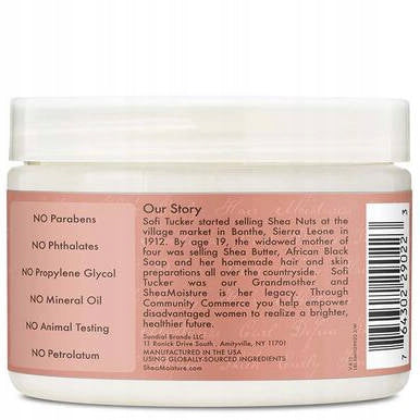 Haarcreme Shea Moisture Coconut &amp; Hibiscus Curl Smoothie, 340 g 