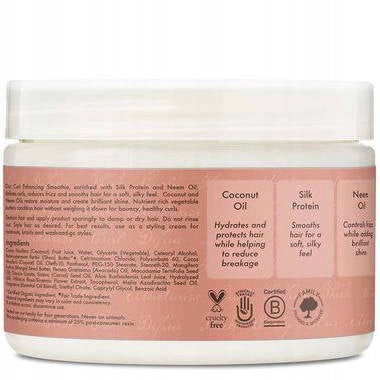 Haarcreme Shea Moisture Coconut &amp; Hibiscus Curl Smoothie, 340 g 