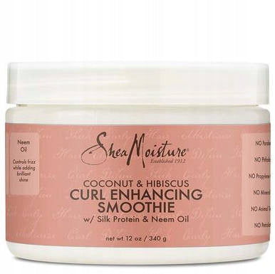 Haarcreme Shea Moisture Coconut &amp; Hibiscus Curl Smoothie, 340 g 
