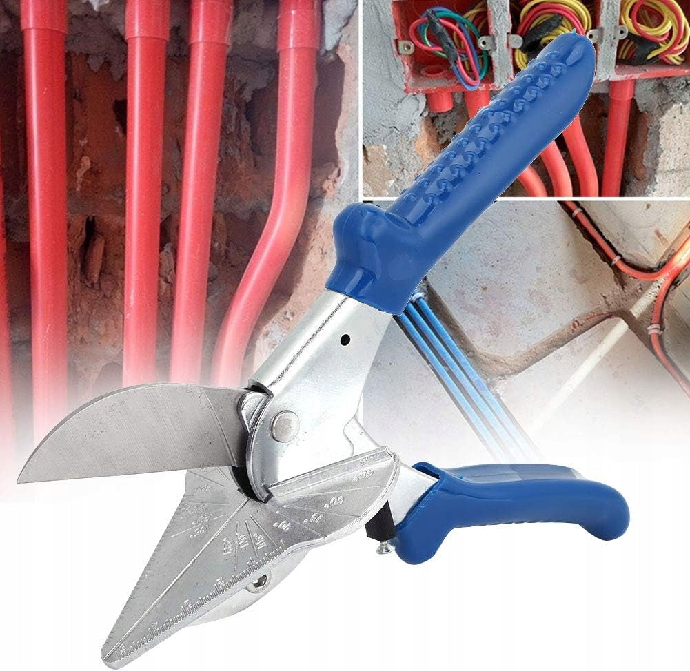 SHEARS FOR CUTTING PROFILE STRIPS GASKETS WITH PROTRACTOR 3 BLADES Manufacturer code s-PP6MF
