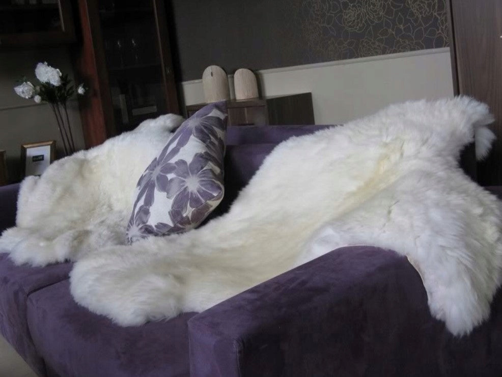 SHEEPSKIN 120-130 cm LARGE GIANT XXL Kind furry