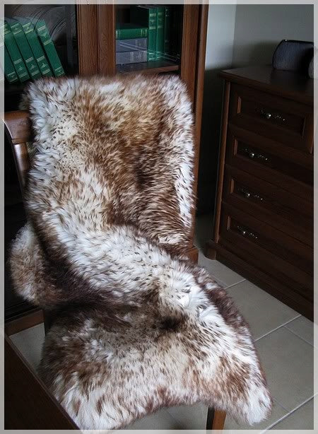 SHEEPSKIN 120-130 cm LARGE GIANT XXL Length 125 cm