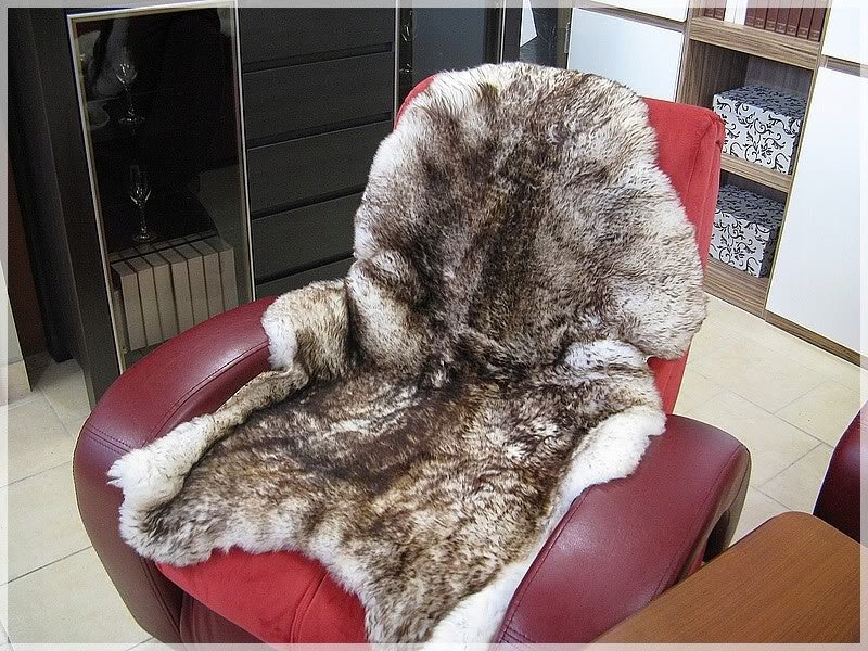 SHEEPSKIN 120-130 cm LARGE GIANT XXL Product width 70 cm