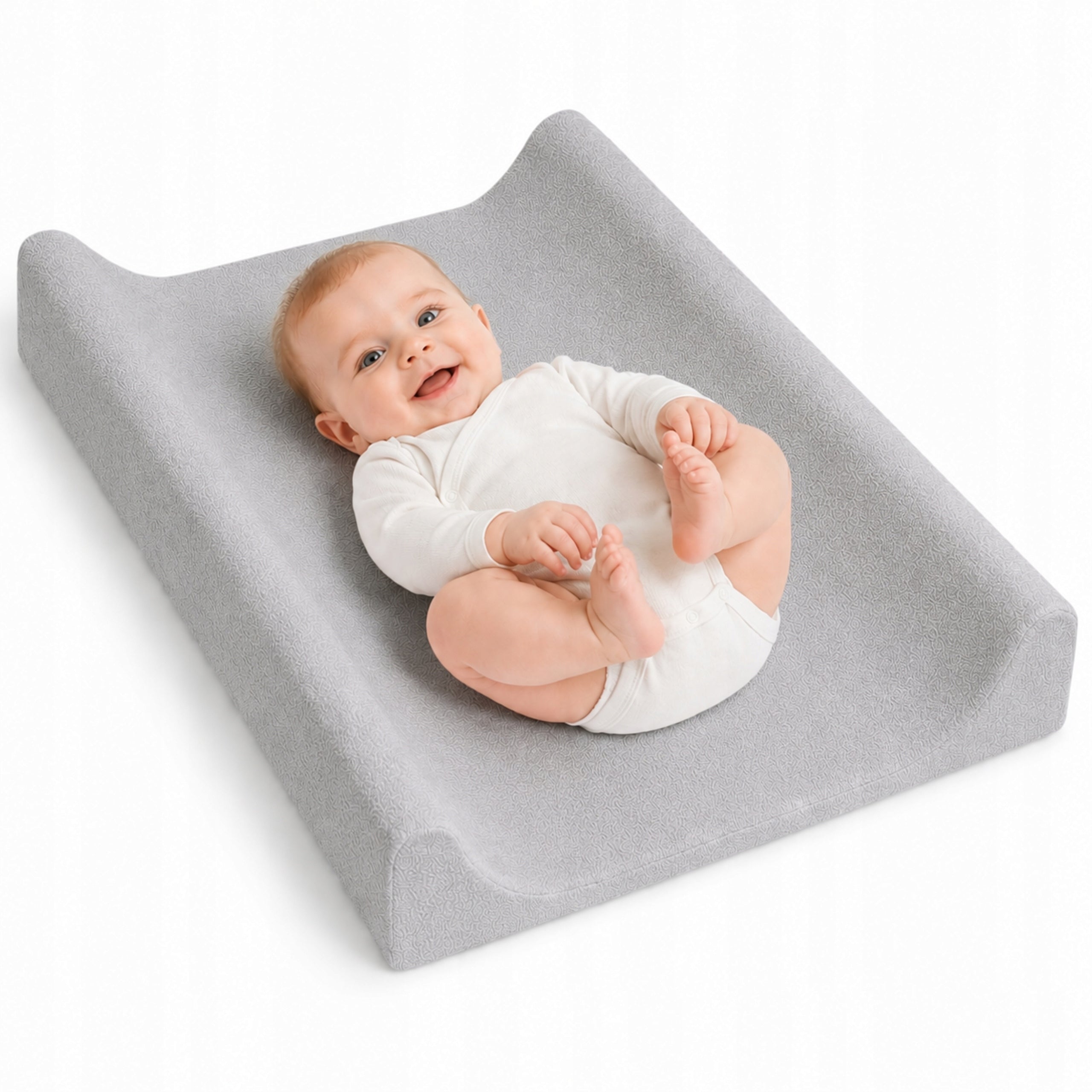SHEET CHANGING TABLE COVER FOR COT 120X60 BEIGE GREY