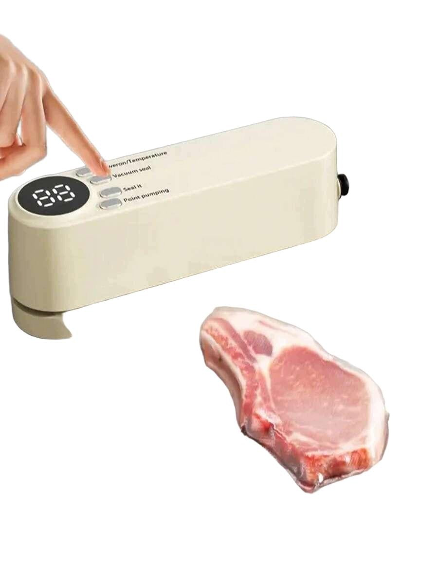 SHEIN BEIGE VACUUM SEALER S07__16,5X4,5X5,5