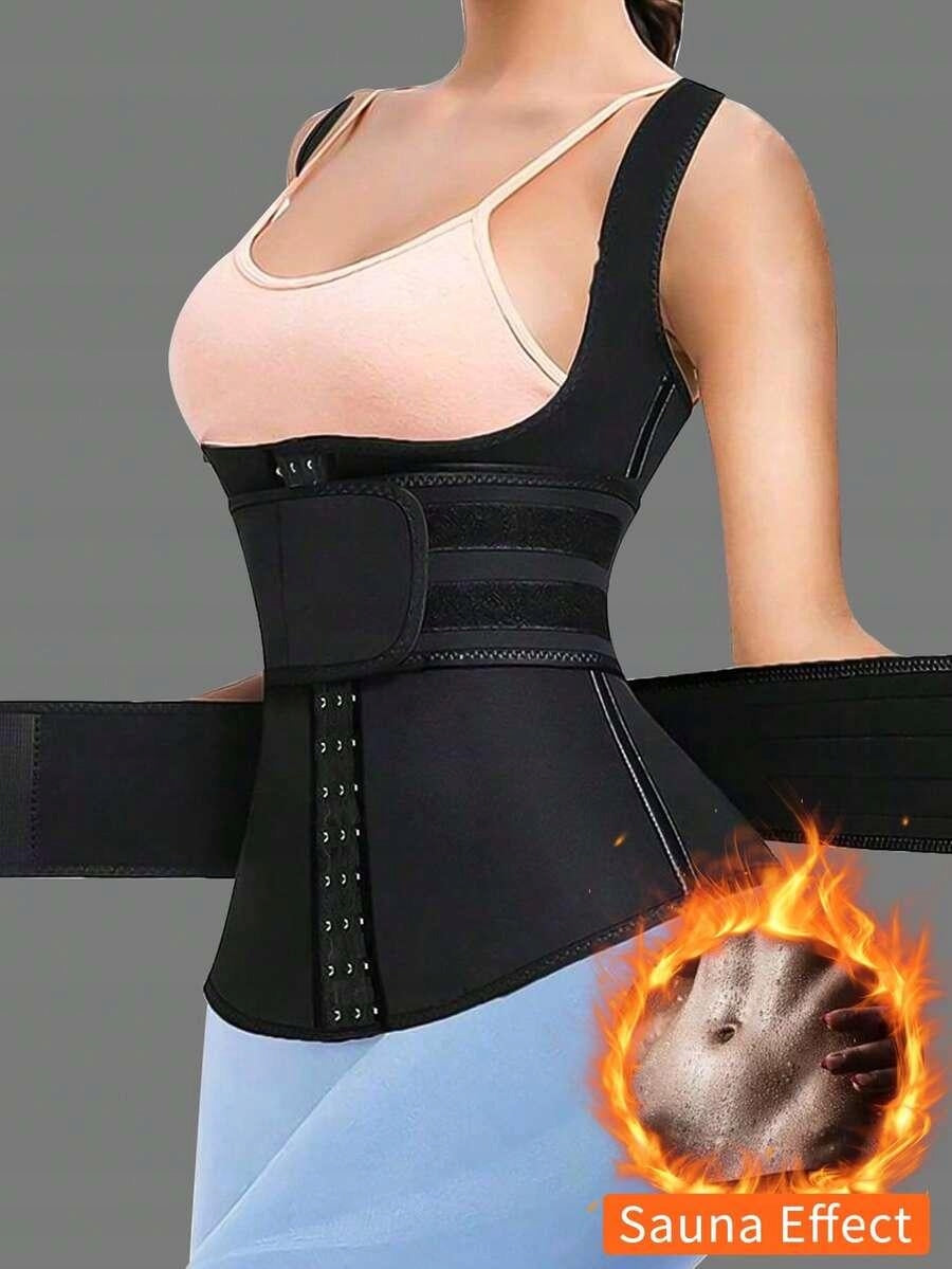 SHEIN BLACK LUMBAR BELT HXE S07__XXL Brand Shein