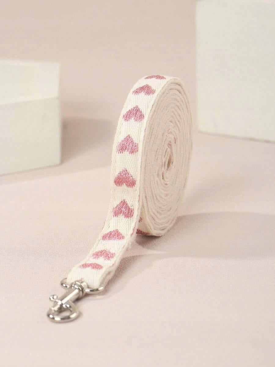 SHEIN CAT LEASH HEART PATTERN S07__80 Brand Shein