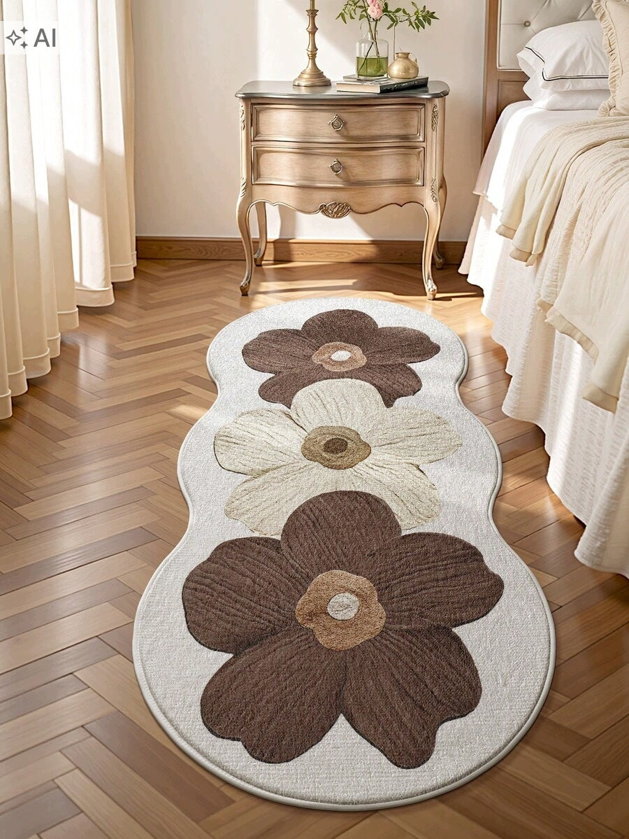 SHEIN COLORFUL CARPET WITH FLOWERS LONG FOR ROOM 70*160 cm 1ŁA Length 160 cm