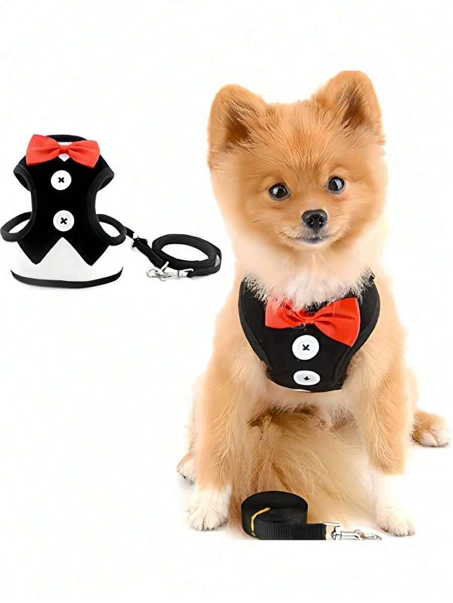 SHEIN DOG LEASH HARNESS S07__S