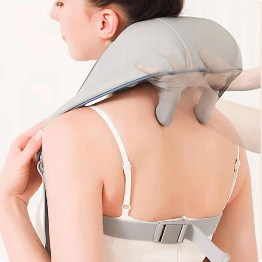 SHEIN ELECTRIC NECK MASSAGER IN GREY 1KA Medical device no