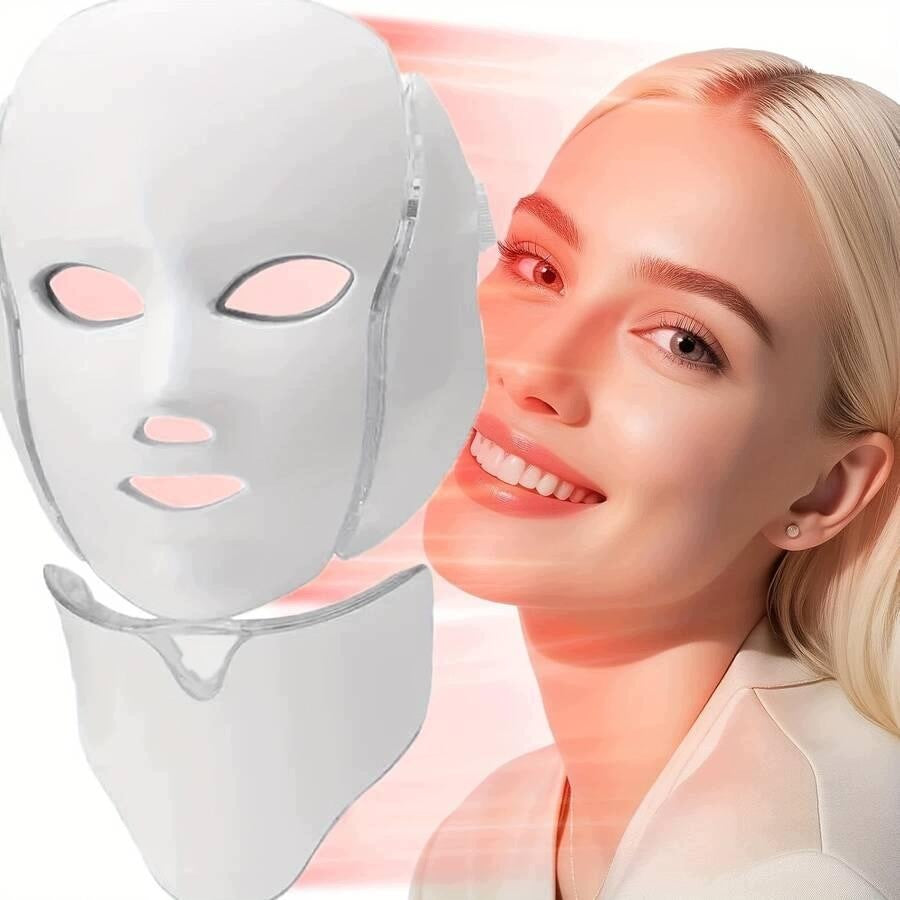SHEIN FACE MASK WITH LED LIGHT S07__22X22X14CM