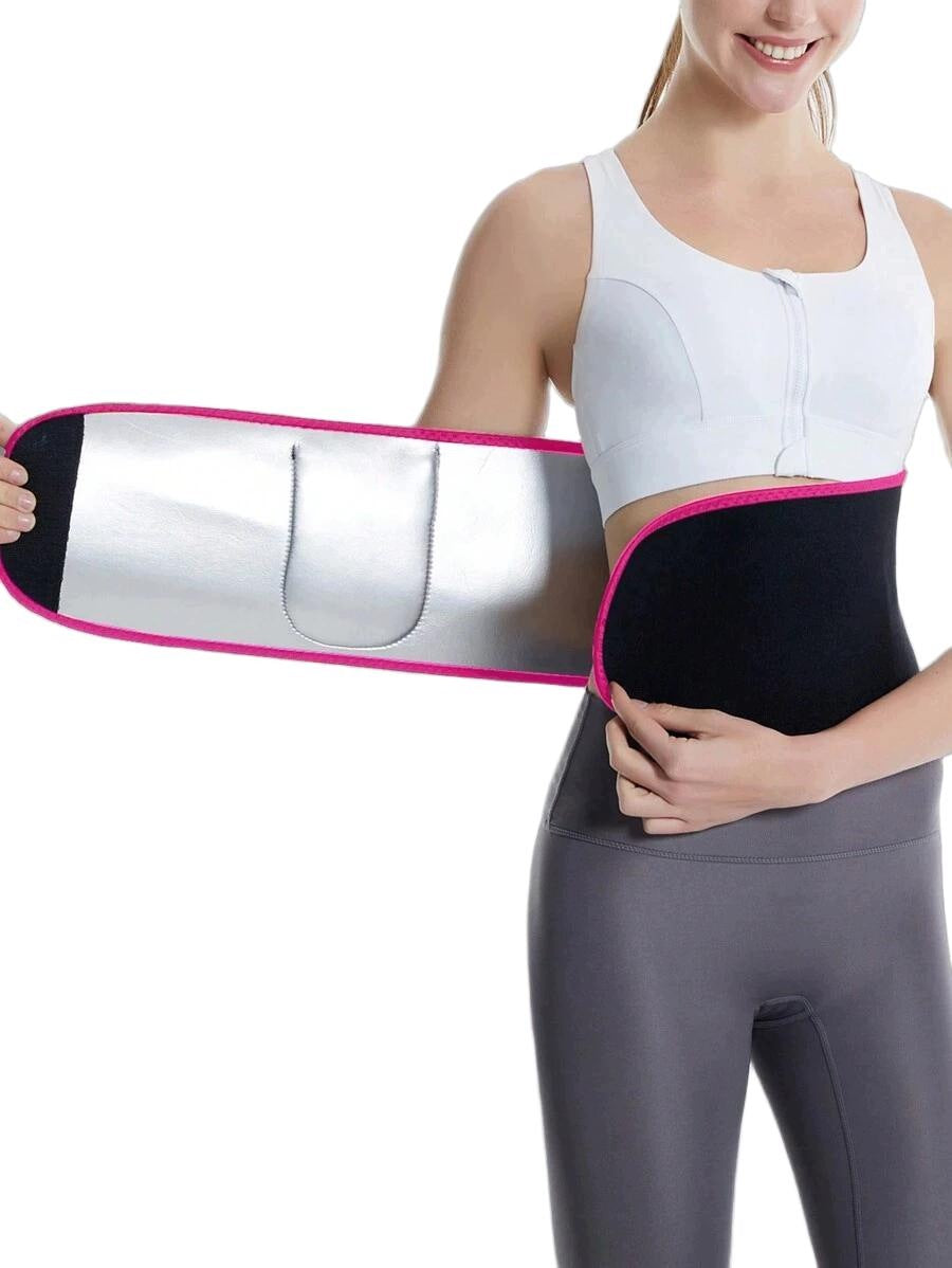 SHEIN PINK SLIMMING BELT S07__OS