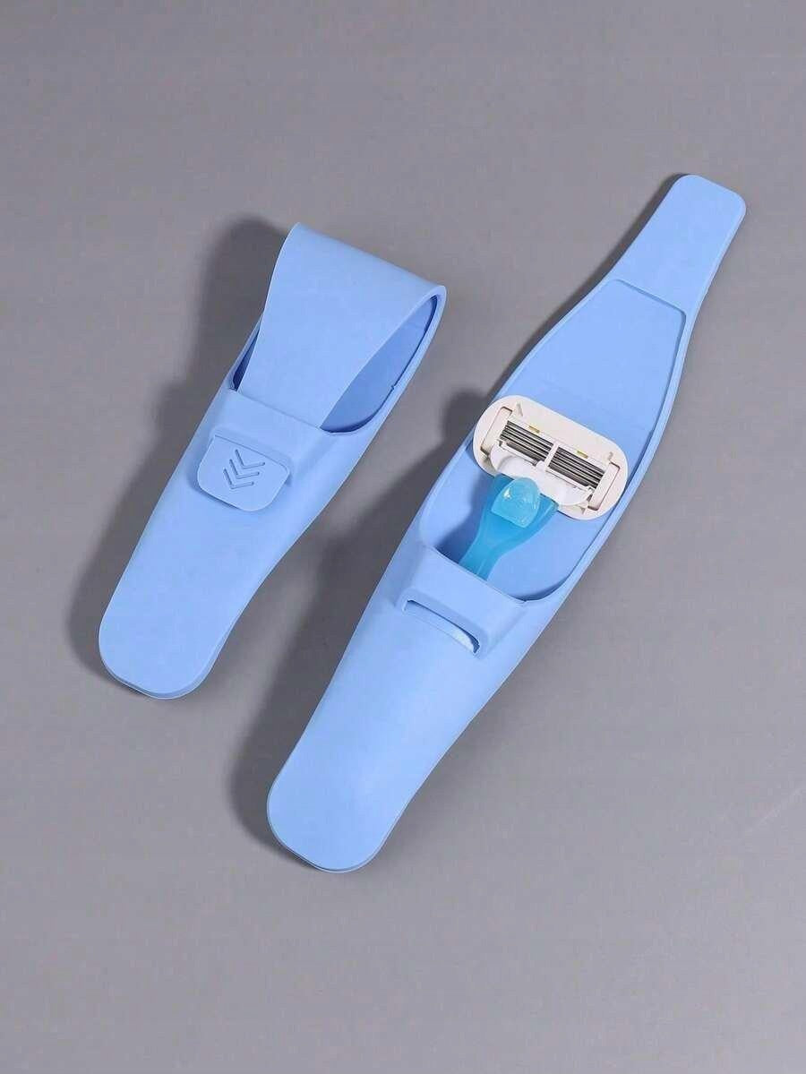 SHEIN SILICONE COVER FOR RAZOR S07__5X15CM Color blue