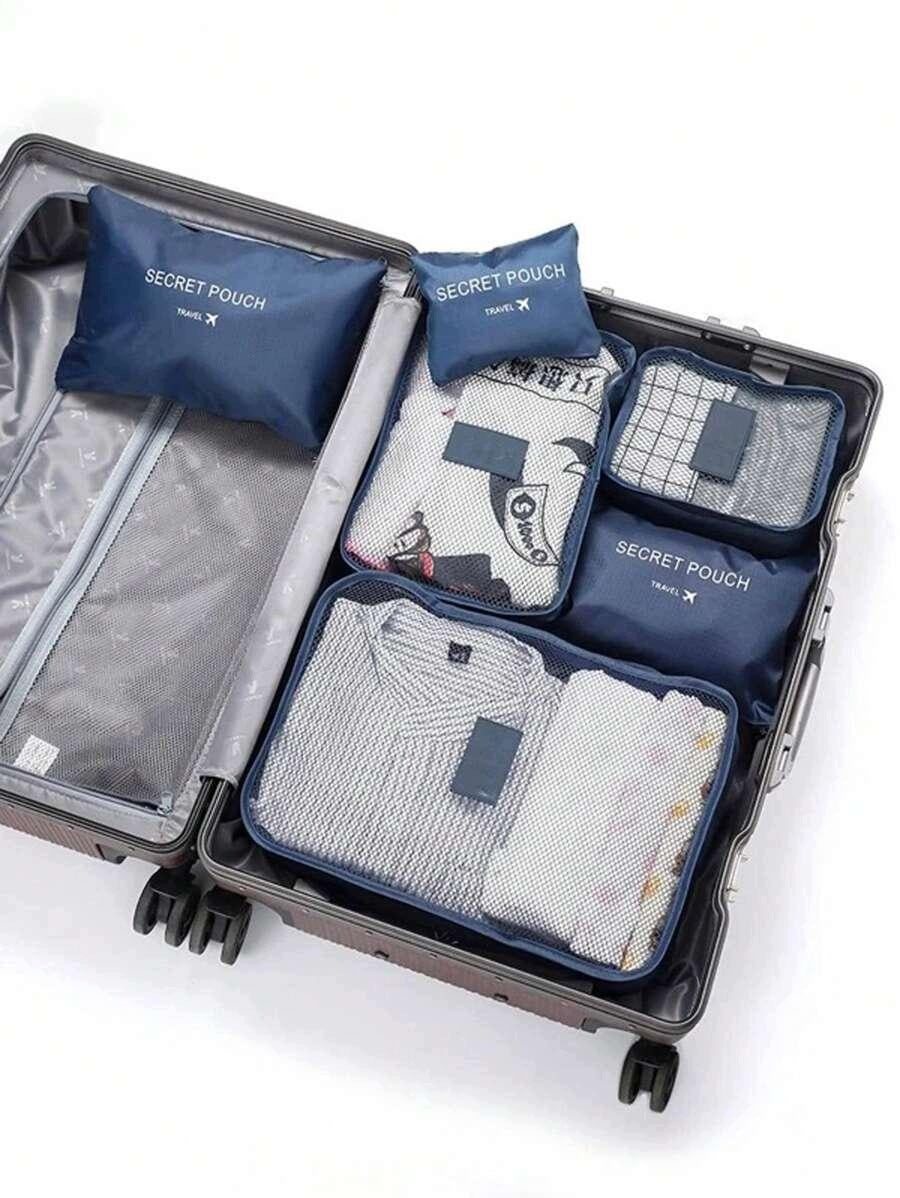 SHEIN TRAVEL ORGANIZER SET FOR SUITCASE 6PCS S07
