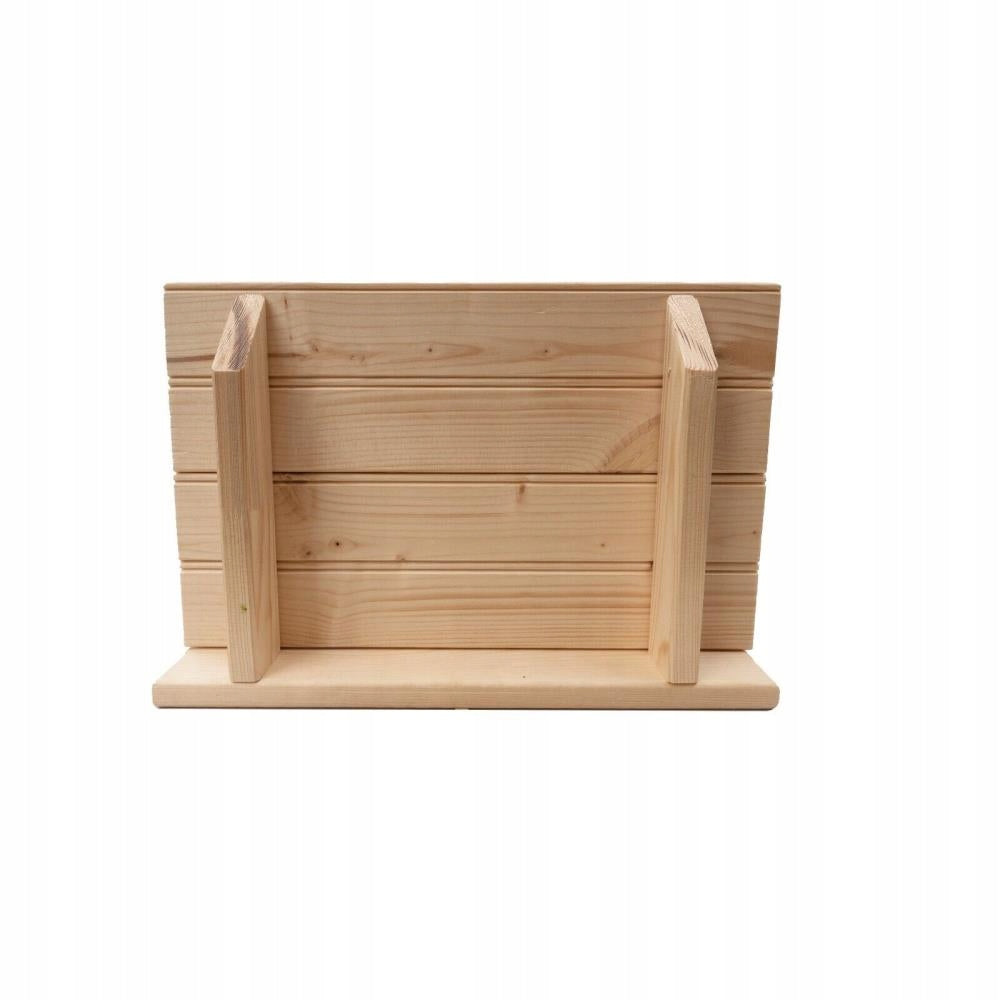 SHELF LARGE WOODEN CAT BED 40 X 27 CM Color beige